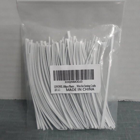 Plastic Wire For Sewing Crafts 2 Packs with 100 in each pack - Picture 1 of 6